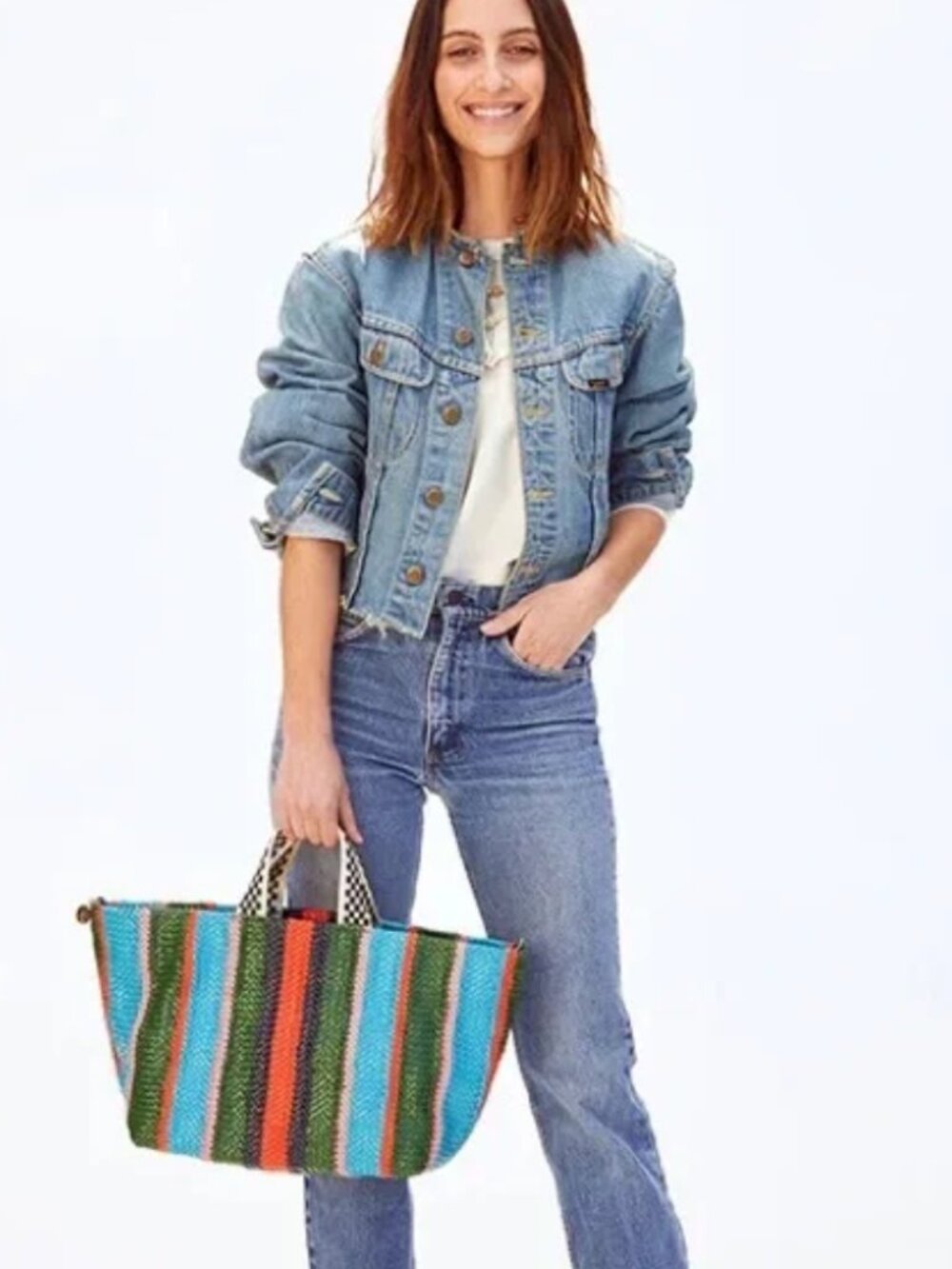 Bateau Tote Clare V.